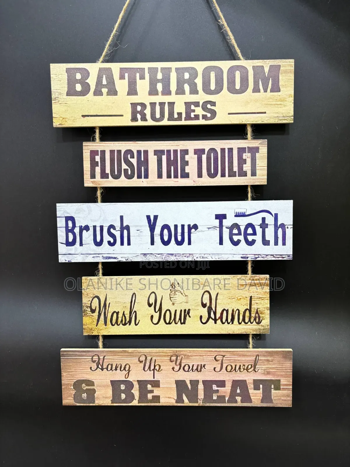 Toilet Rules