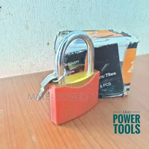 Star Xforce Half Rubber Padlock 75mm