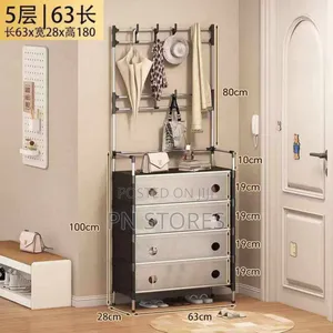 5 Layers Multi-Purpose Dustproof Bag, Shoe Rack