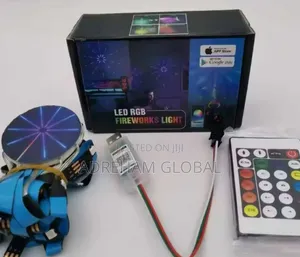 Led RGB Fireworks Light