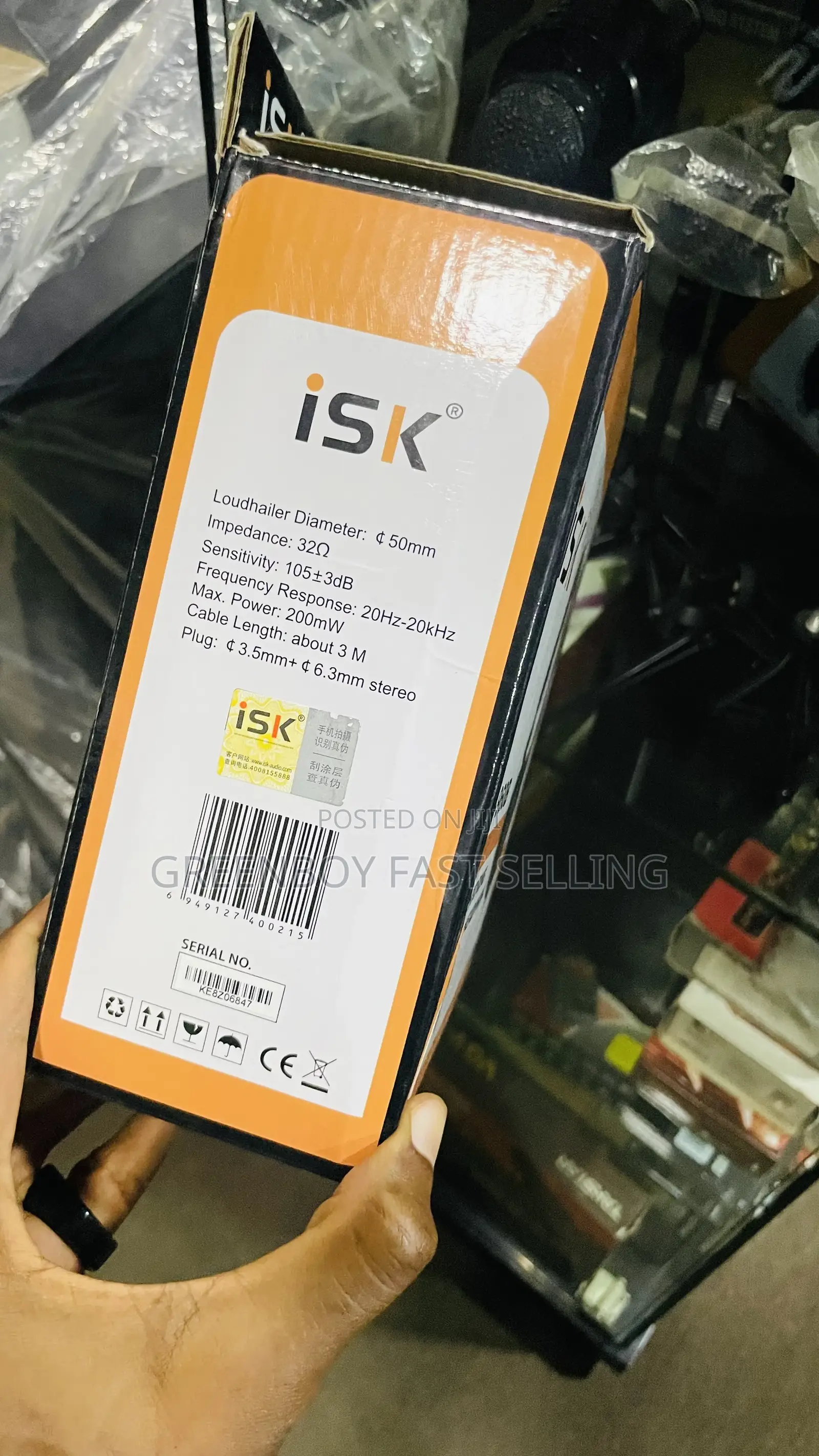 Isk Headphones