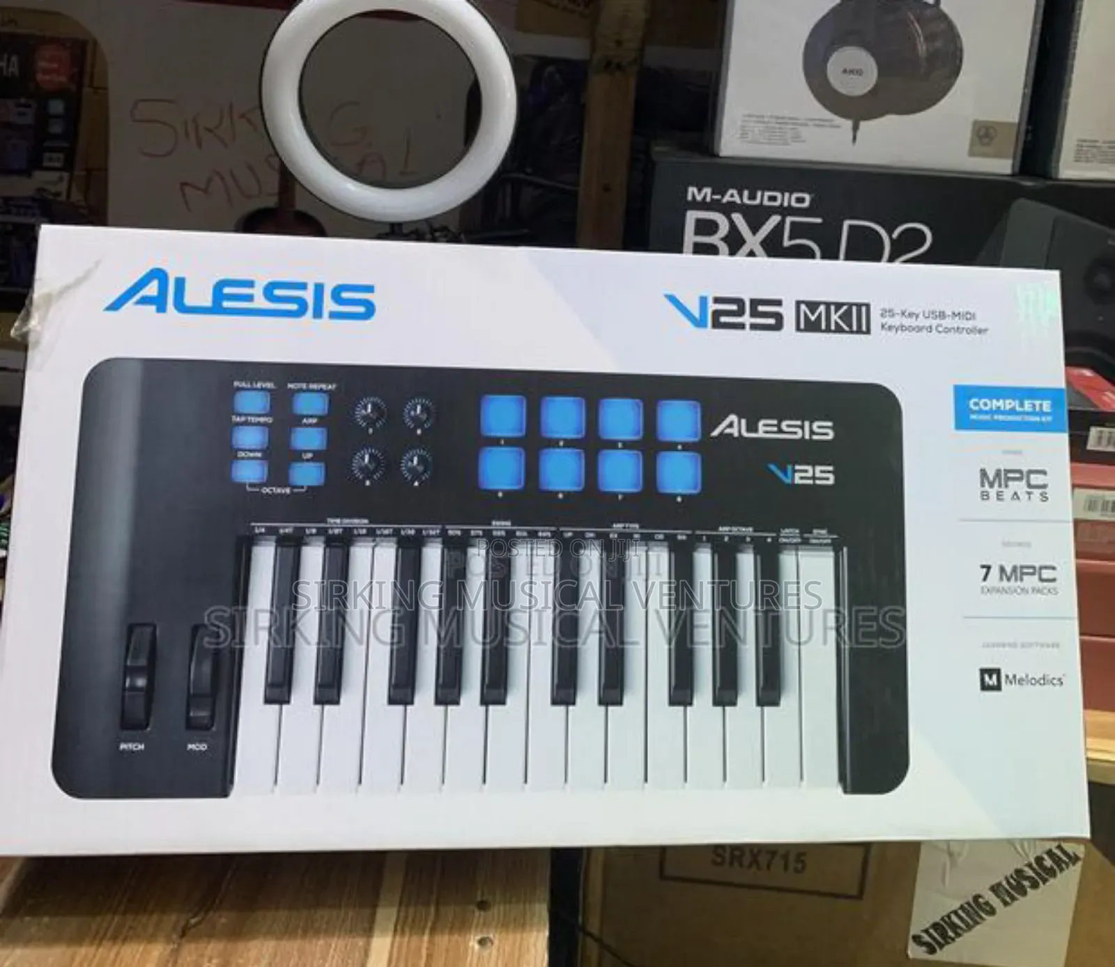 Midi (Studio)Keyboard 25keys Alesis V25