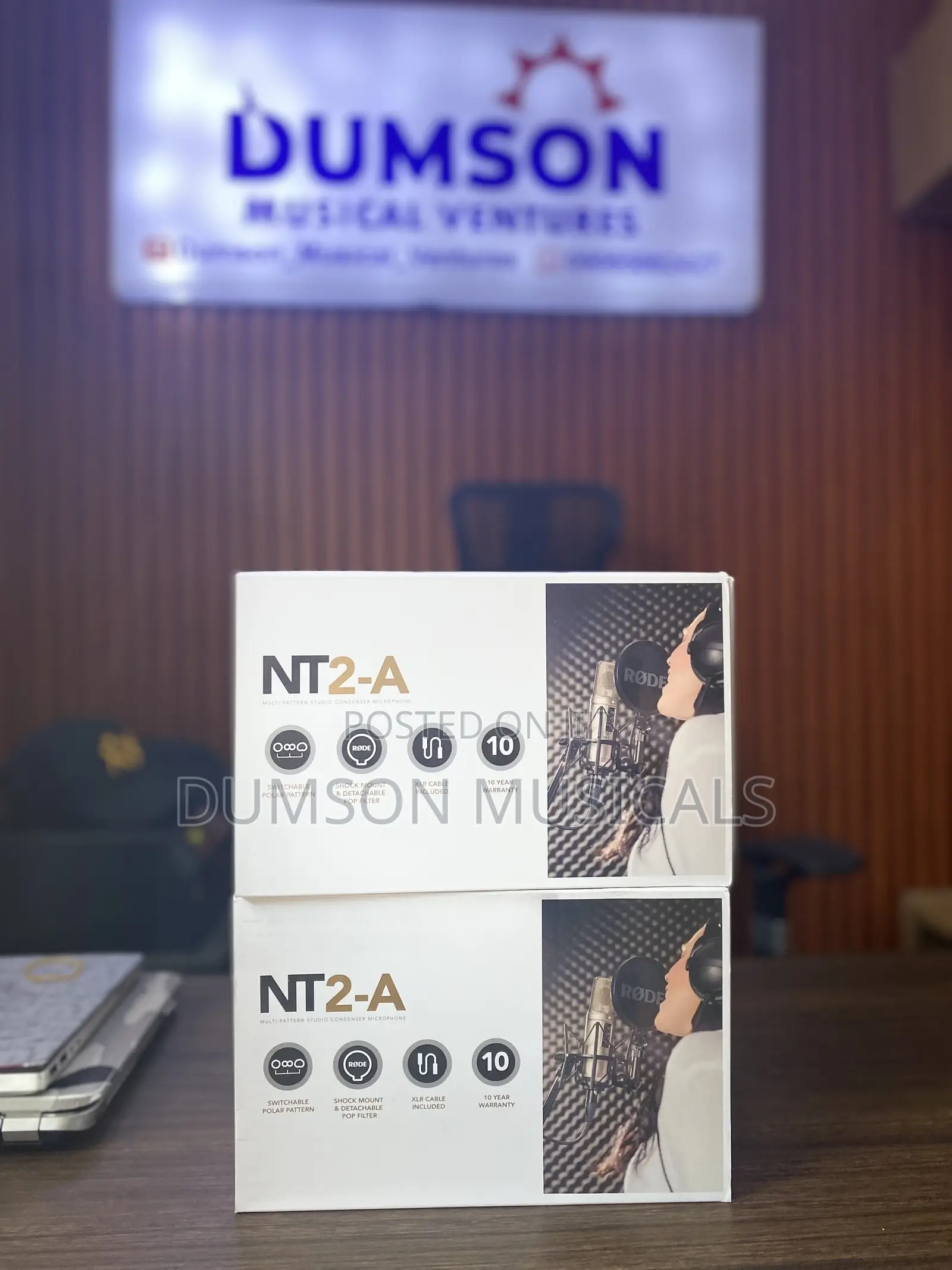 Rode Nt2-a Studio Condenser Microphone