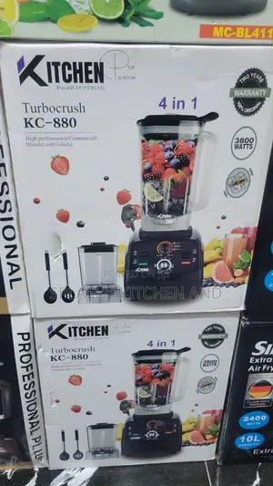 Kitchen Turbocrush 4 in 1 Professional Commercial Grinder Blender