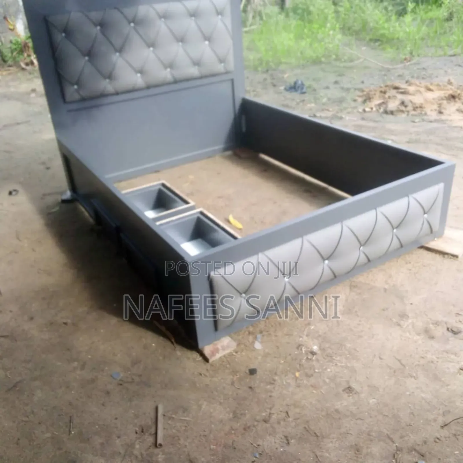 Bedframe With Storage Drawers