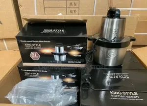King Style 8l Stainless Steel Yam Pounder/Food Processor