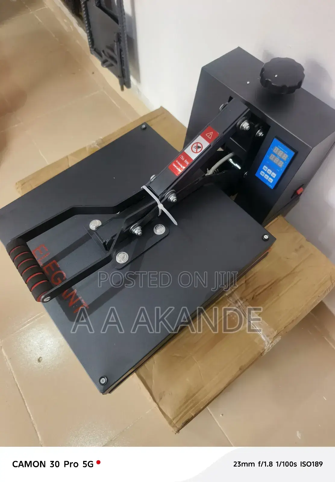 Elegant Heat Press Machine 38*38