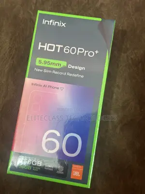 New Infinix Hot 60 Pro+ 128 GB Black