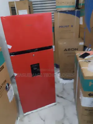 Brand New Hisense 205drb 205l Red Refrigerator - No Frost Water Disp