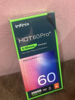 New Infinix Hot 60 Pro+ 128 GB Black