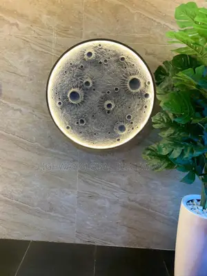 Moon Background Wall 3d Wall Decor Light