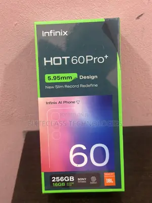 New Infinix Hot 60 Pro+ 128 GB Black