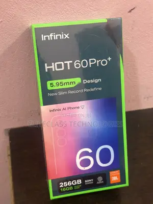New Infinix Hot 60 Pro+ 128 GB Black