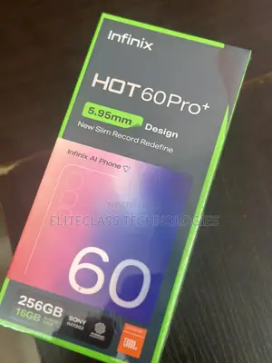 New Infinix Hot 60 Pro+ 128 GB Black