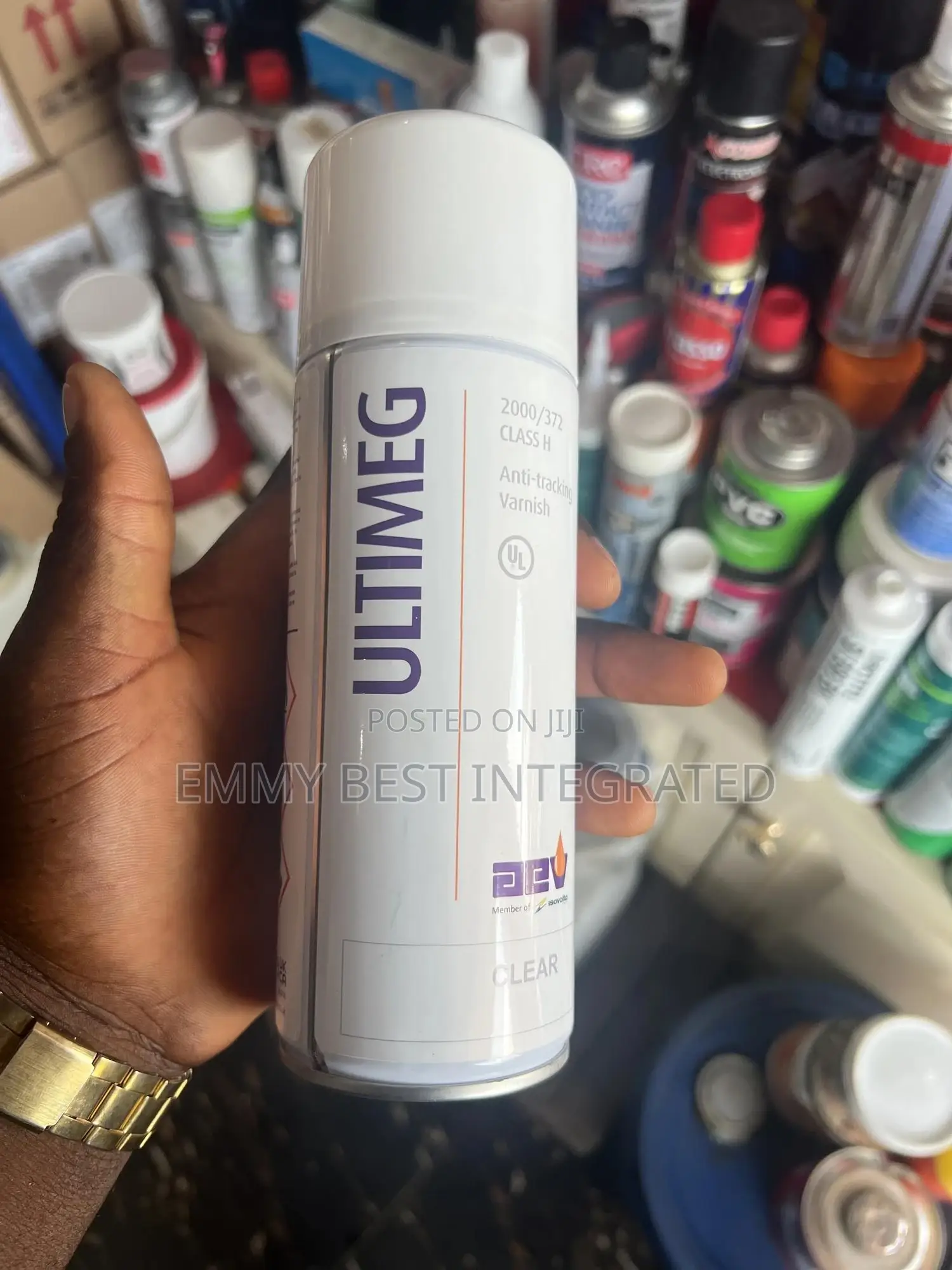Ultimeg 2000/372 Class H Anti-Tracking Varnish.
