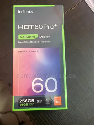 New Infinix Hot 60 Pro+ 128 GB Black