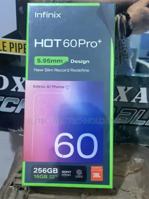 New Infinix Hot 60 Pro+ 128 GB Black