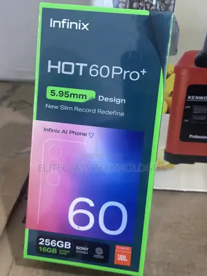 New Infinix Hot 60 Pro+ 128 GB Black