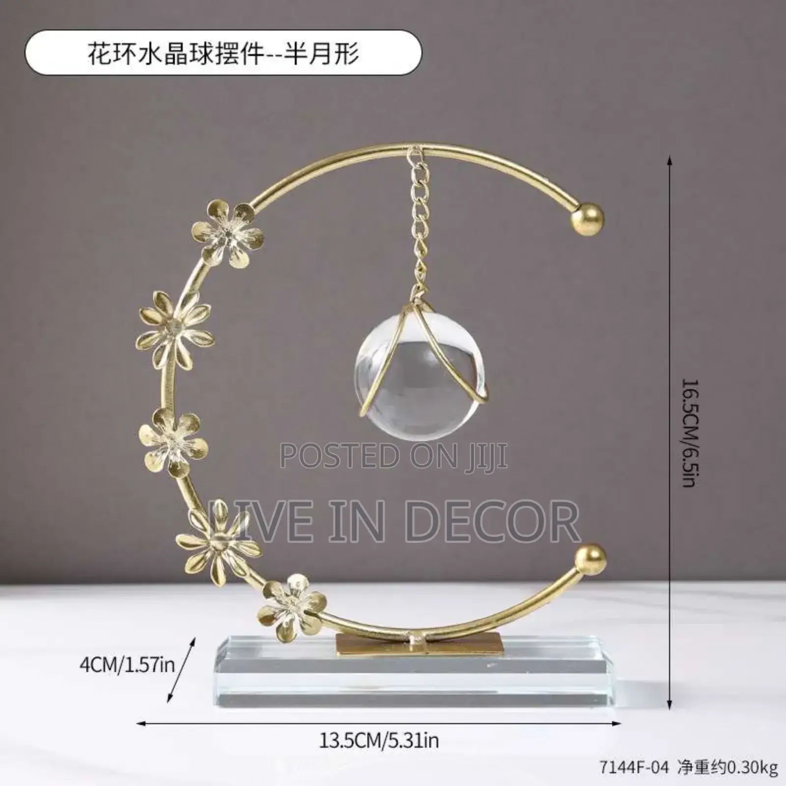 Decorative Crystal Holder