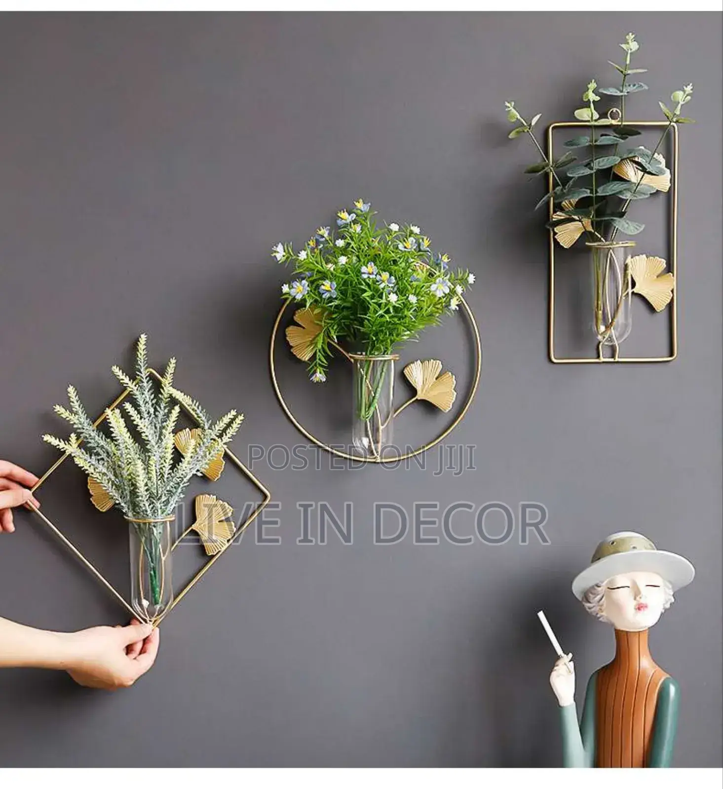 Wall Flower Vase