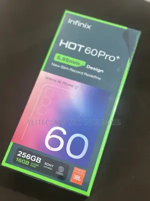 New Infinix Hot 60 Pro+ 128 GB Black