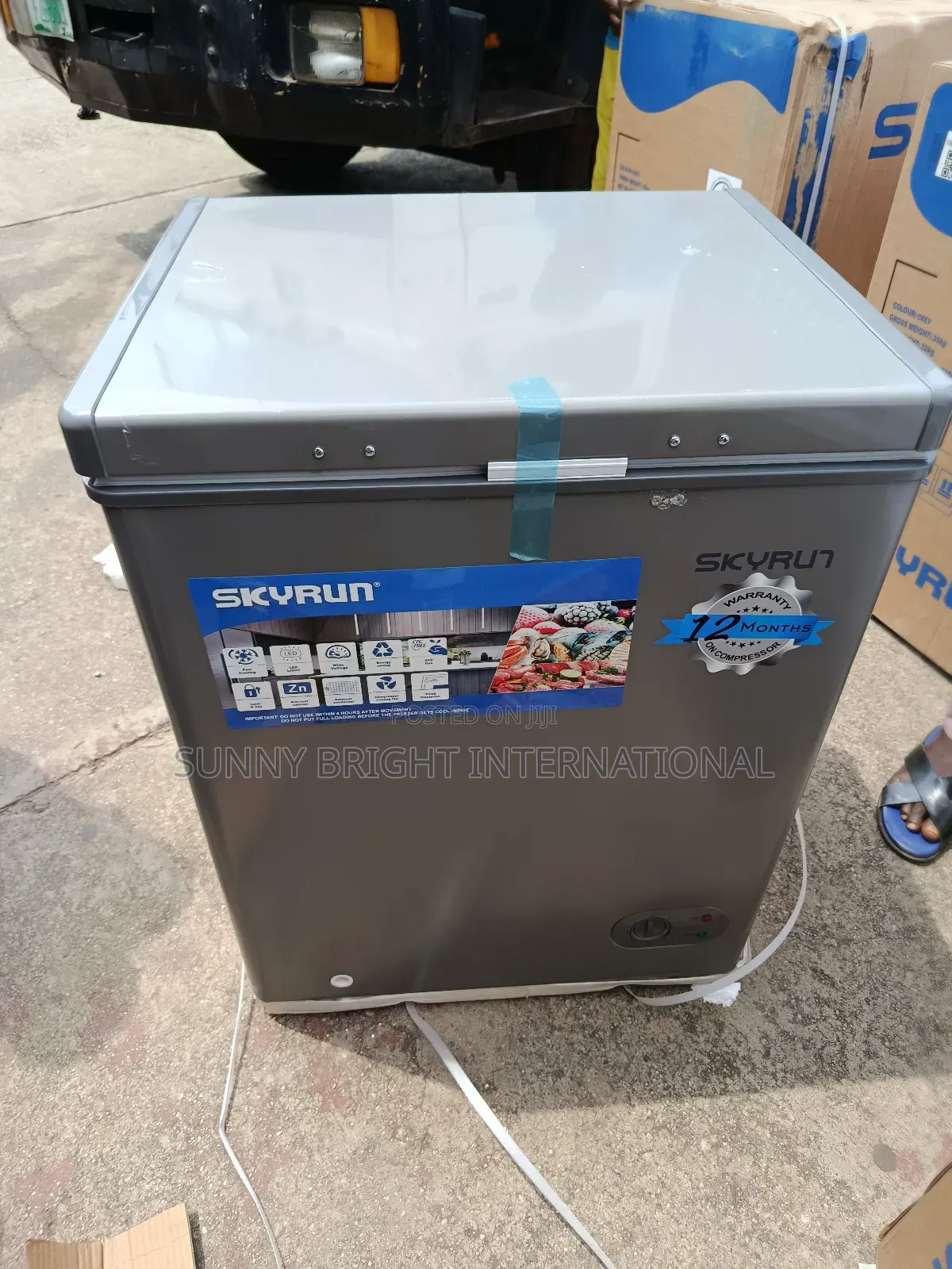 Skyrun Deep Freezer 100liters