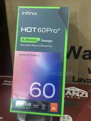 New Infinix Hot 60 Pro+ 128 GB Black