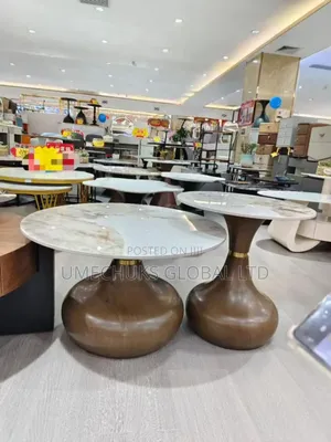 Top Notch Quality Marble Top Centre Table With Side Table