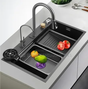 Kitchen Sink With Pull Out Tap