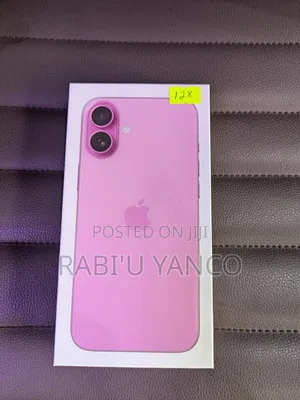 New Apple iPhone 16 128 GB Pink