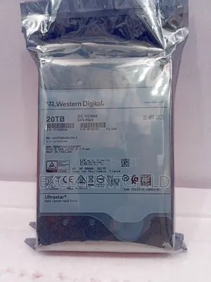 Wd 20tb Sata Hdd Data Centre For Surveillence .