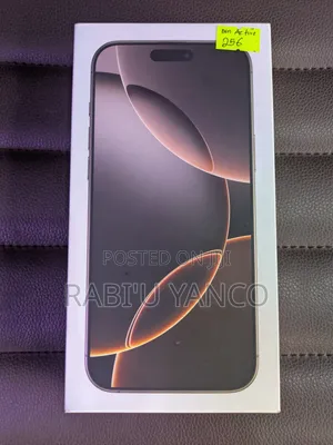 New Apple iPhone 16 Pro Max 256 GB Bronze