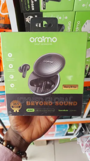 Oraimo Spacebud Headset With Superb Hybrid Noise Cancellation