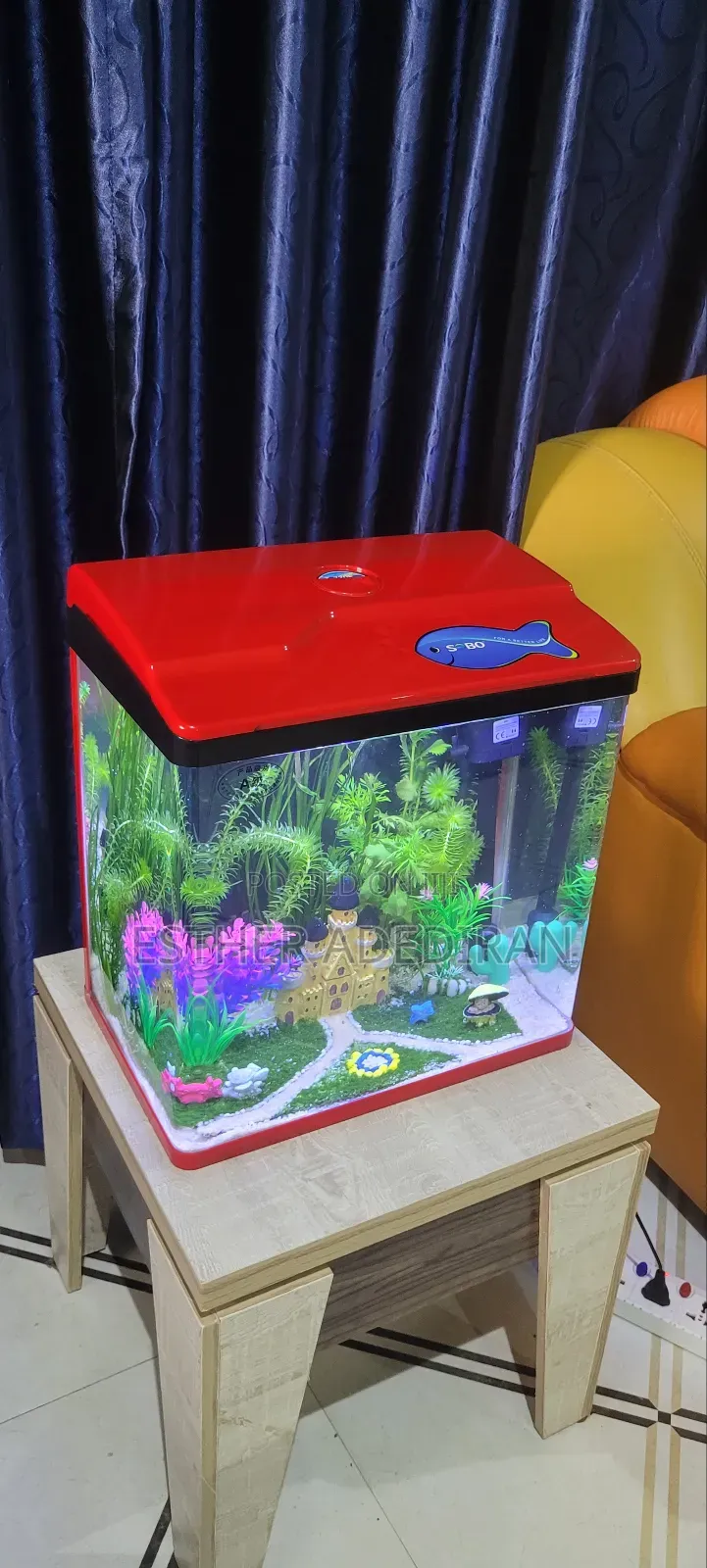 30 Litres Aquarium With Aquascape