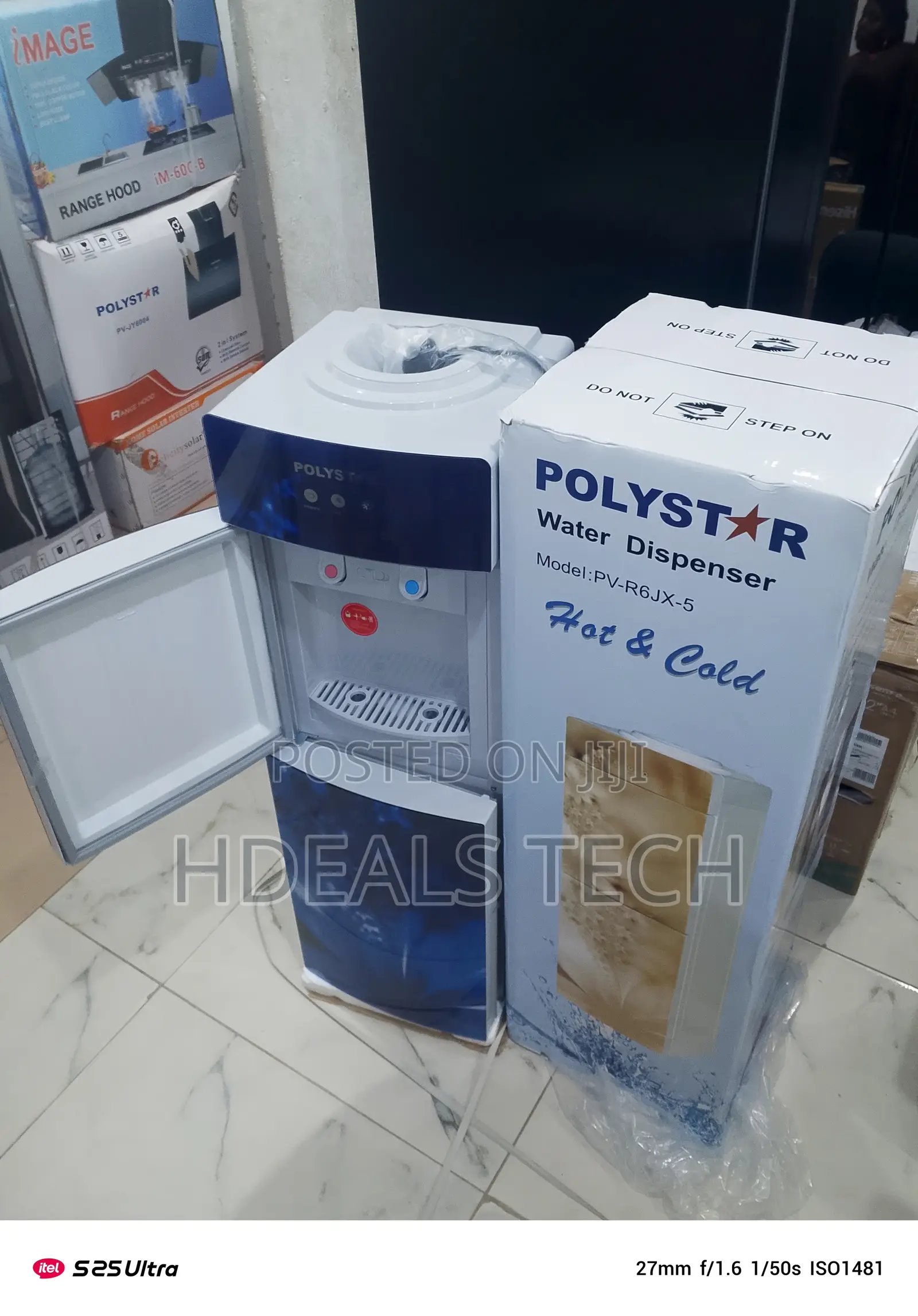 Polystar Standing Dispenser With Large Storage