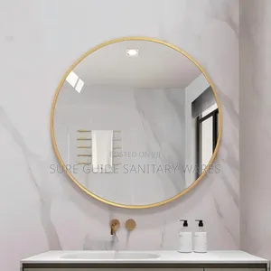 70x70 Gold Frame Simple Mirror