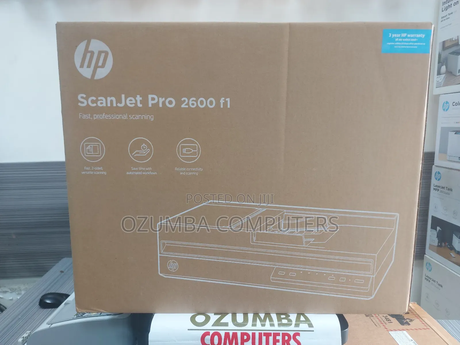 Hp Scanjet Pro 2600 F1 Flatbed Scanner