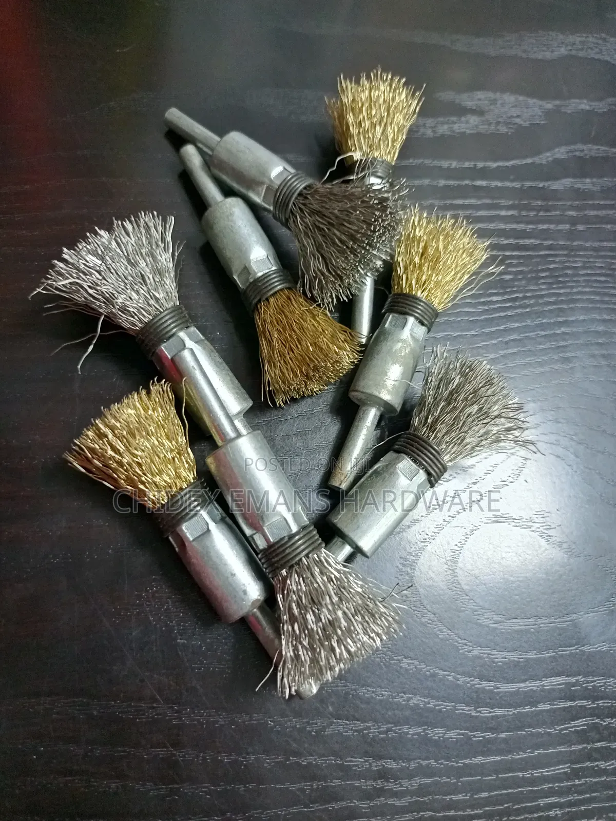 Brass Stell Coated Wire Brush