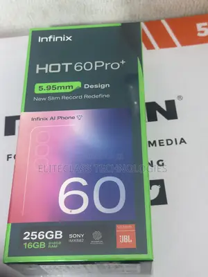 New Infinix Hot 60 Pro+ 128 GB Black