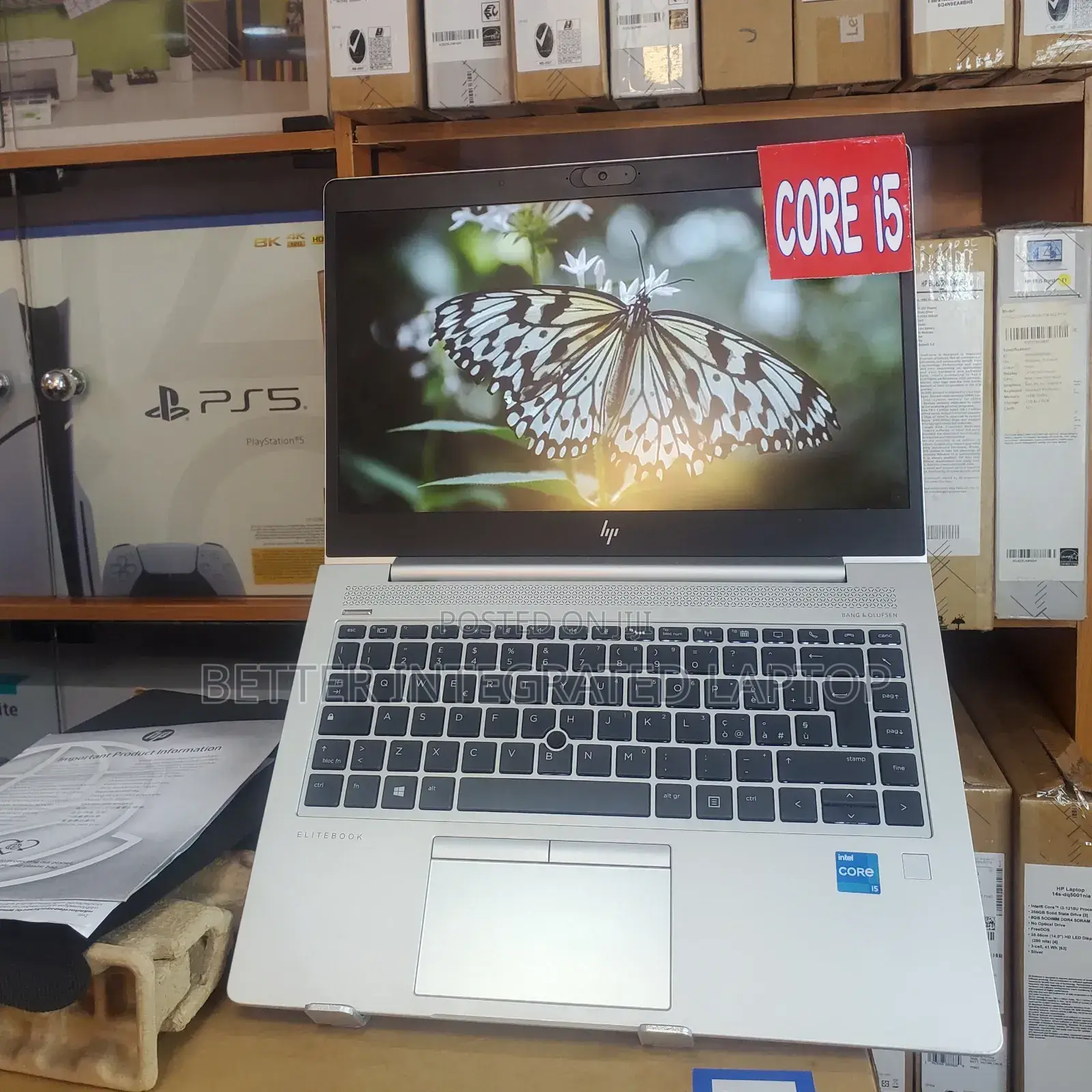 New Laptop HP ProBook 650 G5 8GB Intel Core i5 SSD 256GB