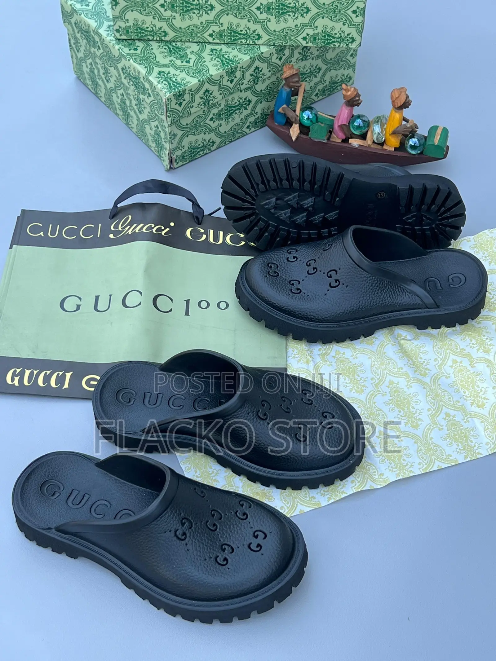 Original Gucci Rubber Mules