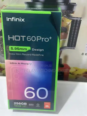 New Infinix Hot 60 Pro+ 128 GB Black