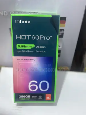 New Infinix Hot 60 Pro+ 128 GB Black