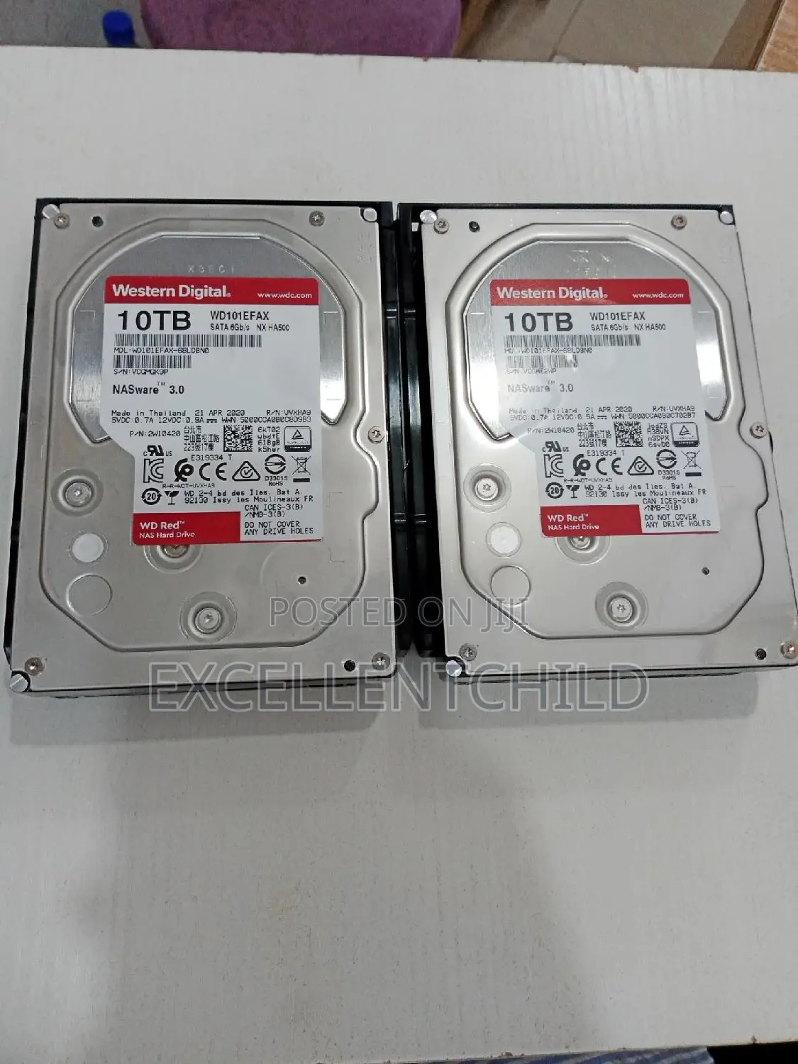 For Nas Storage (10tb Wd Red Nas Hdd)
