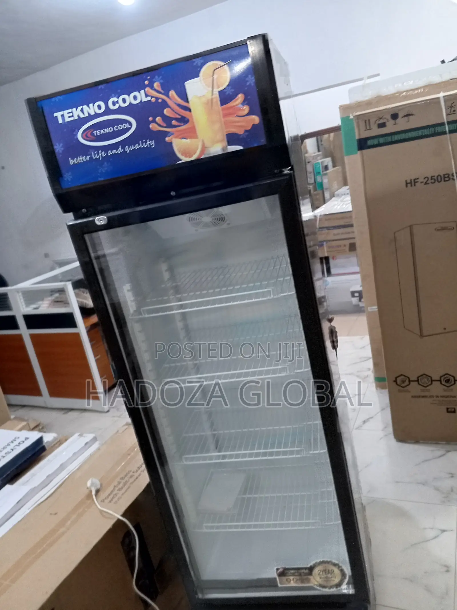 Tekno Cool Refrigerator Model Tc-350 Upright Design