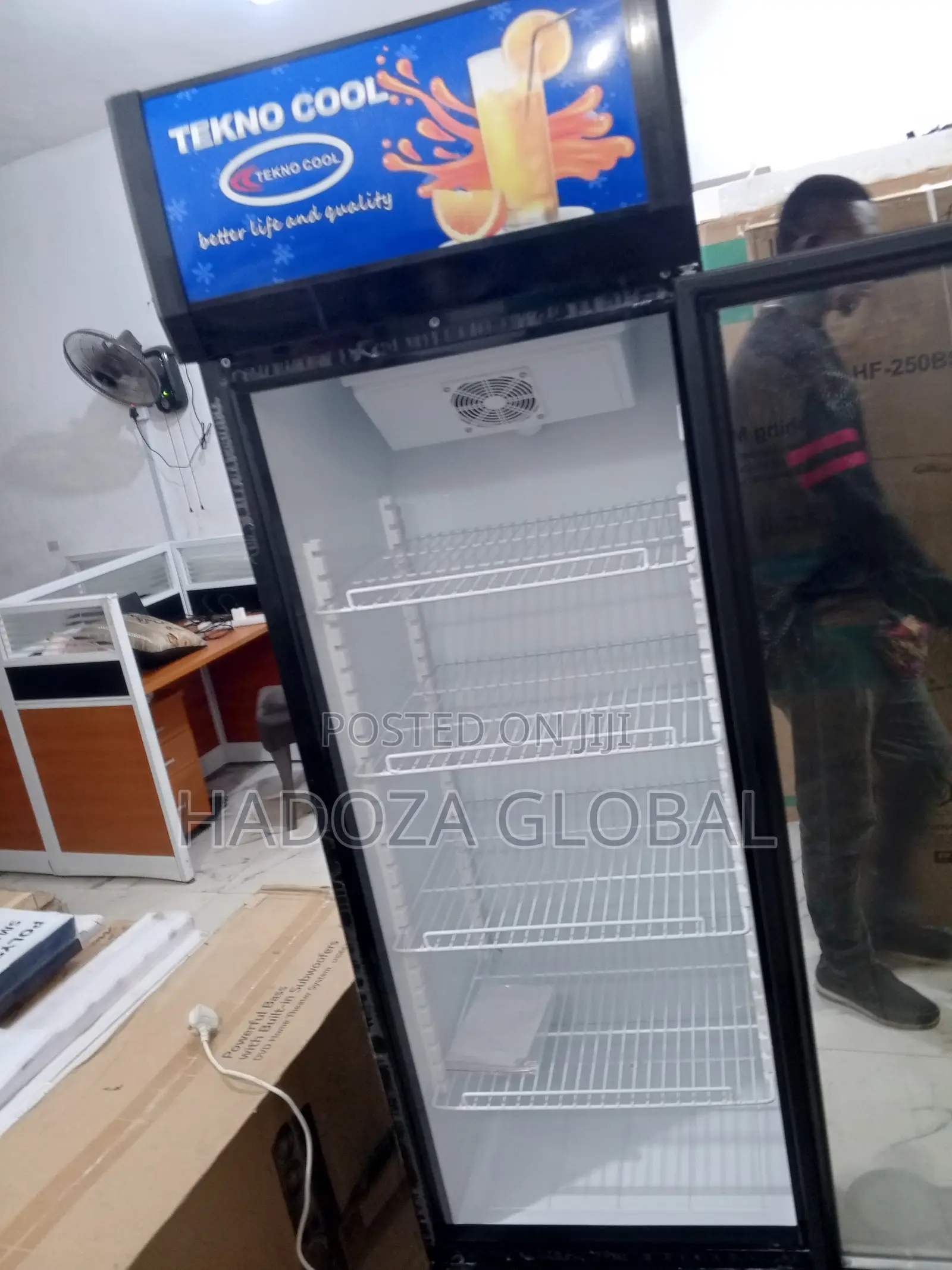 Tekno Cool Refrigerator Model Tc-350 Upright Design