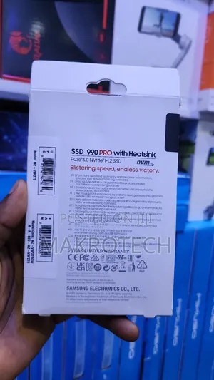 Samsung 990 Pro Ssd 2tb Pcie 4.0 M.2 2280 Internal Ssd 7450mbps