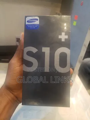 New Samsung Galaxy S10 Plus 128 GB Black