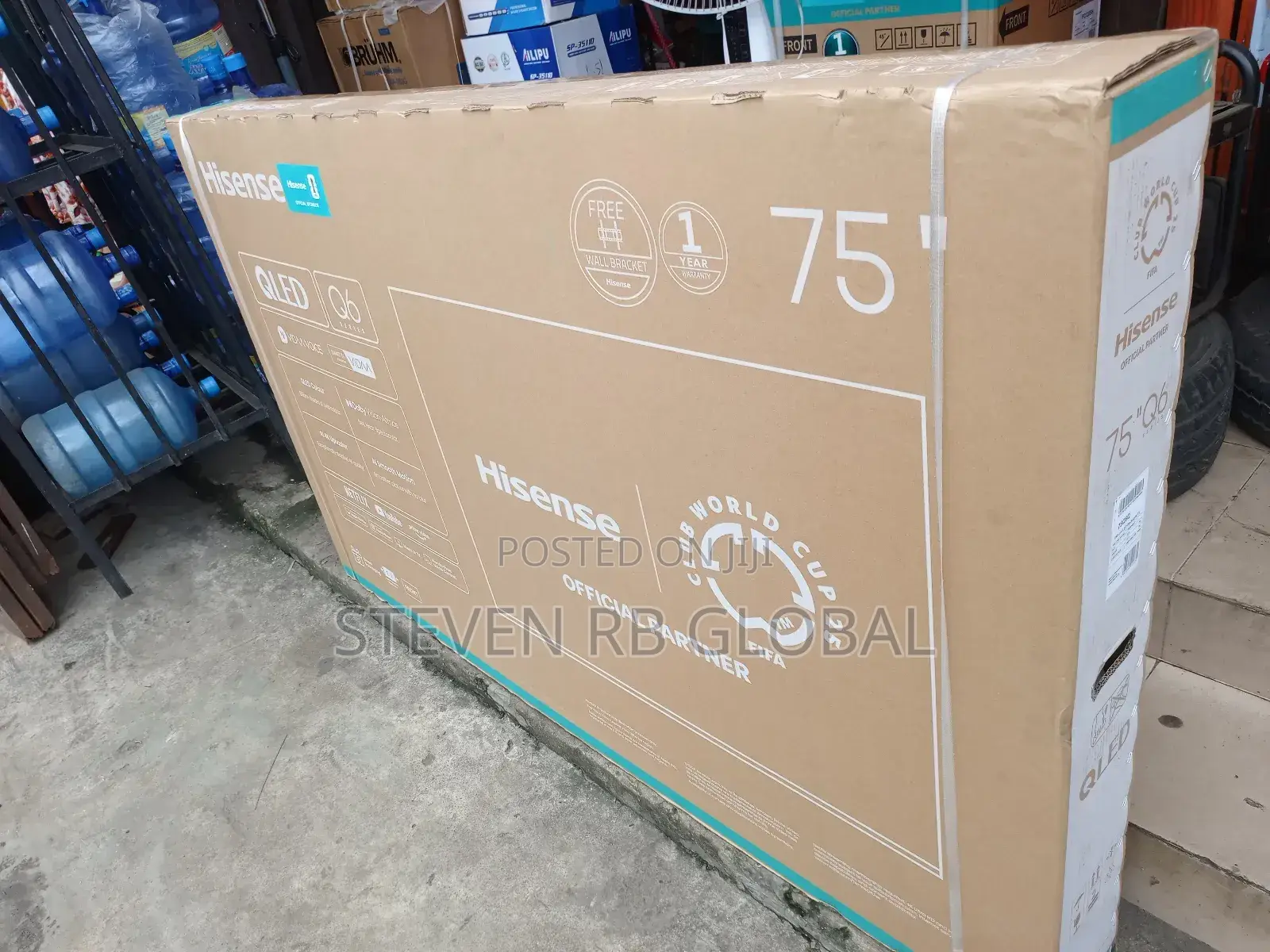 Hisense 75q6n | 75′′ Qled Vidaa Smart Tv (2024 Model)