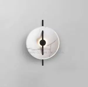 Living Room Resin Circular Wall Lamp